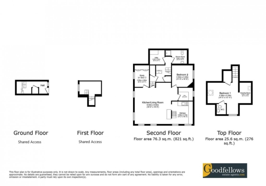 Floorplan for Darras Road, Ponteland, Newcastle Upon Tyne