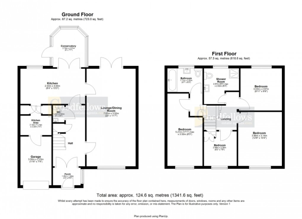 Floorplan for Newarth Close, Dumpling Hall, Newcastle Upon Tyne