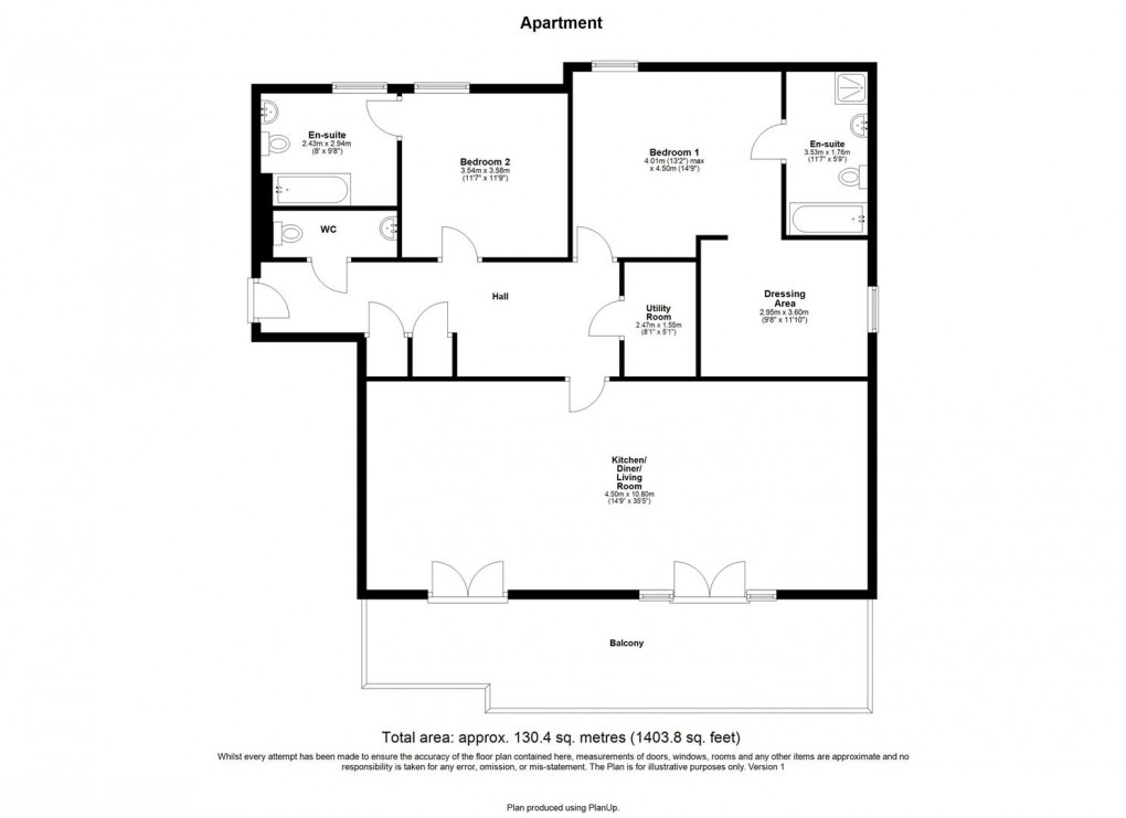 Floorplan for West Road, Ponteland, Newcastle Upon Tyne