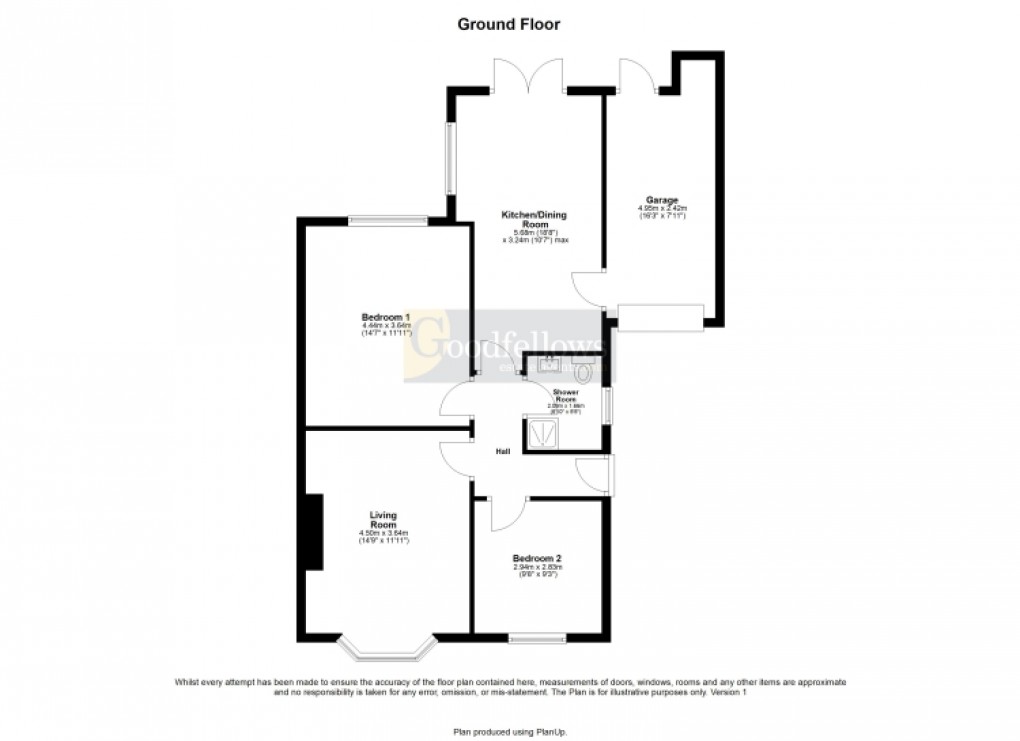 Floorplan for Westgarth, Whorton Grange, Newcastle Upon Tyne