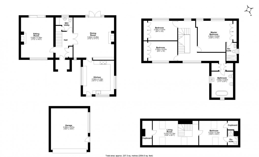 Floorplan for West Woodburn, Hexham
