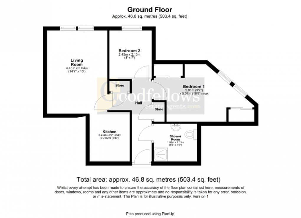 Floorplan for Meadowfield Park, Ponteland, Newcastle Upon Tyne 