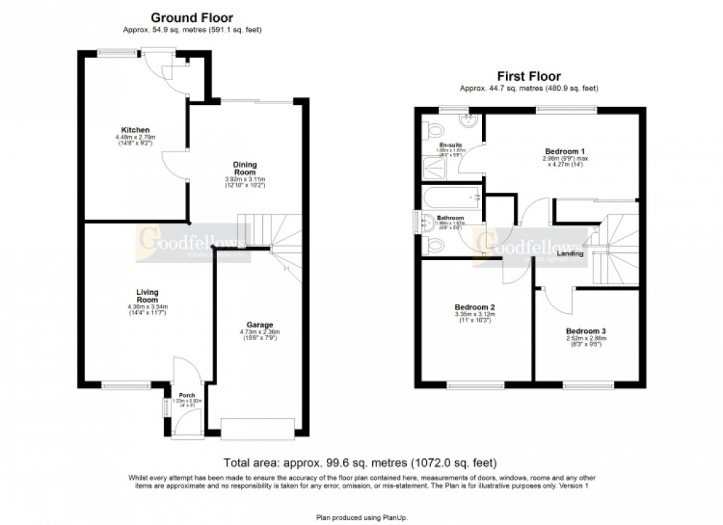 Floorplan for Milsted Court, North Walbottle, Newcastle upon Tyne 