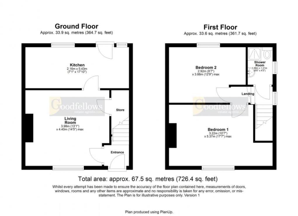 Floorplan for Holystone Crescent, High Heaton, Newcastle upon Tyne 