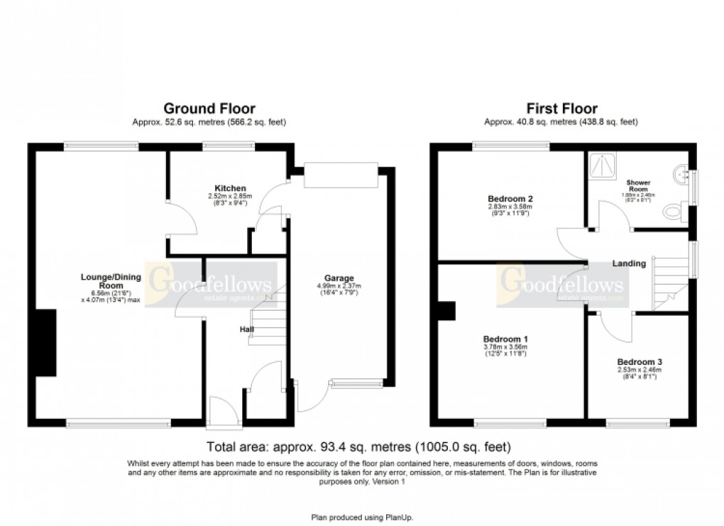 Floorplan for Bedeburn Road, Whorlton Grange, Newcastle upon Tyne