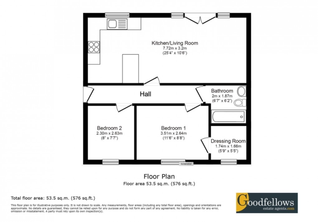 Floorplan for Willowbay Drive, Newcastle Great Park, Newcastle Upon Tyne 
