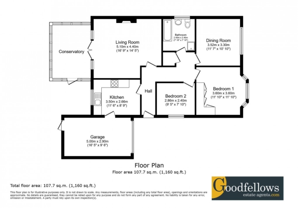 Floorplan for Mangrove Close, St Johns Estate, Newcastle upon Tyne 
