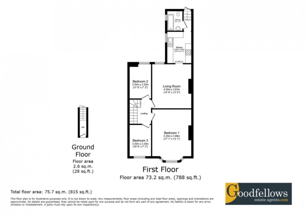 Floorplan for Rothbury Terrace, Heaton, Newcastle upon Tyne 