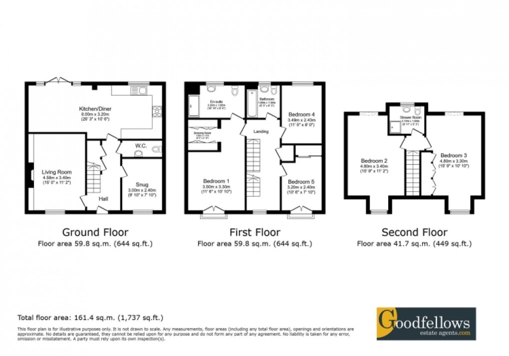 Floorplan for Whiteadmiral Place, Newcastle Great Park, Newcastle Upon Tyne 