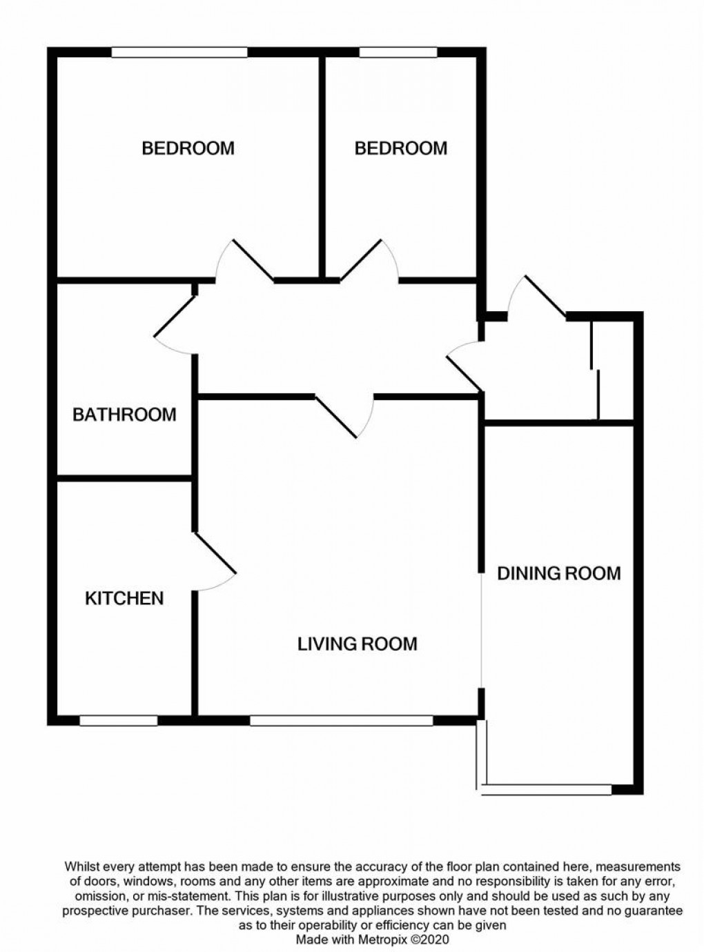 Floorplan for Mayfair Gardens, Ponteland, Newcastle upon Tyne, Northumberland