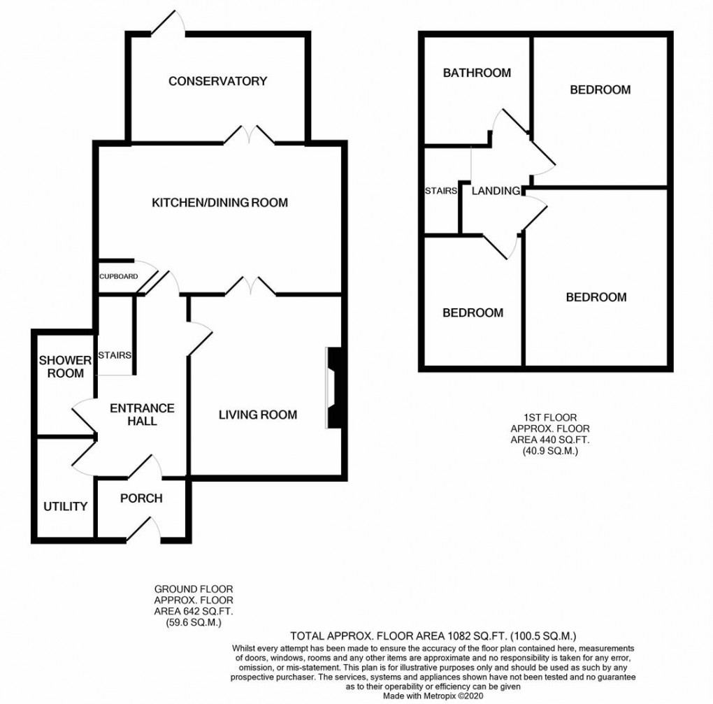 Floorplan for Simonside View, Ponteland, Newcastle Upon Tyne, Northumberland