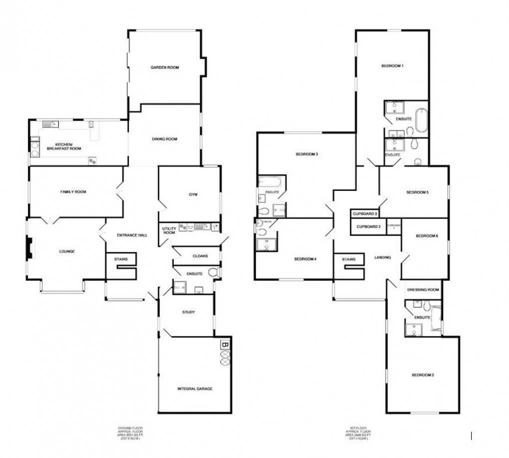 Floorplan for Runnymede Road, Darras Hall, Newcastle upon Tyne, Northumberland