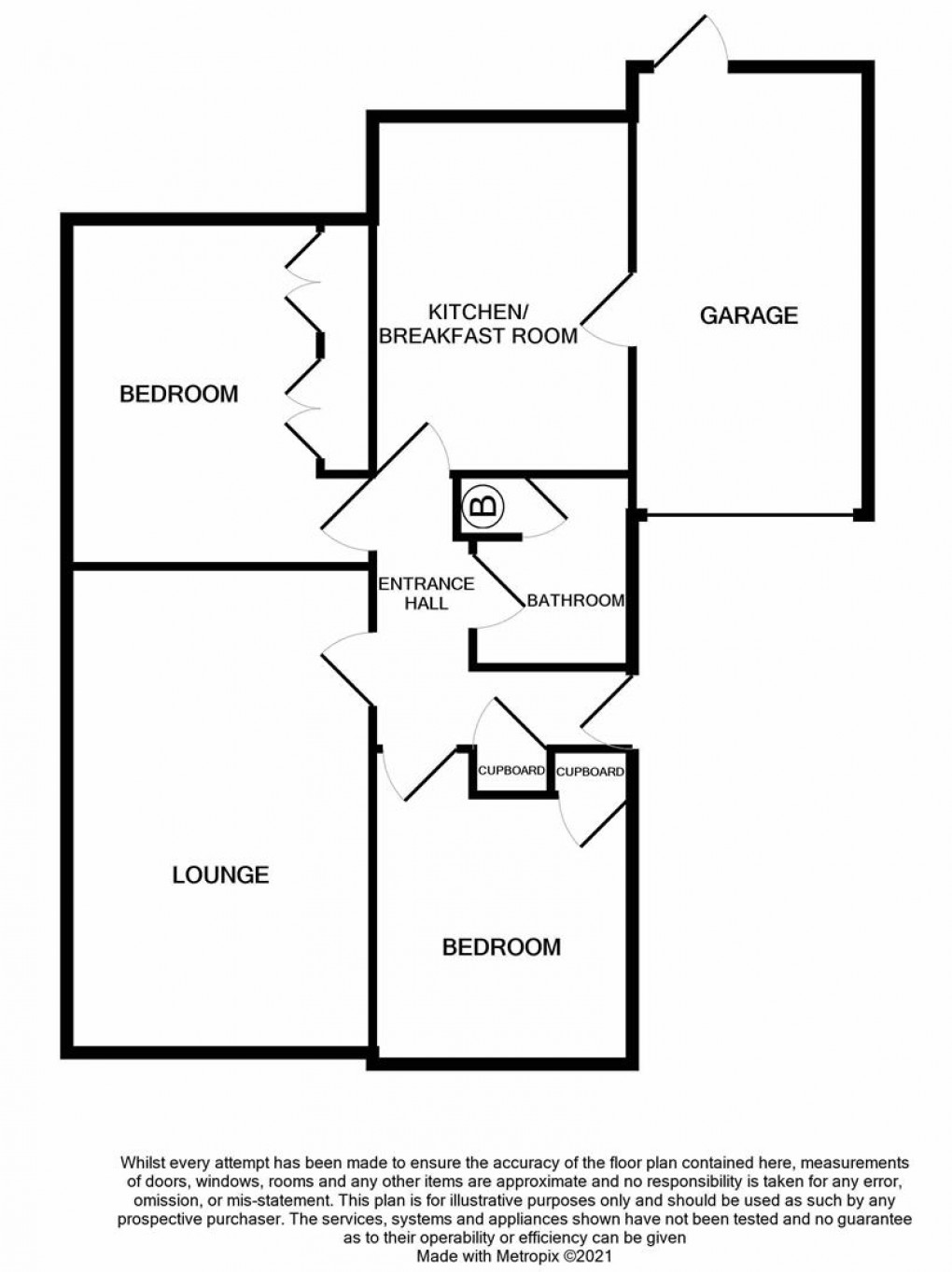 Floorplan for Magenta Crescent, St Johns Estate, Westerhope, Newcastle Upon Tyne