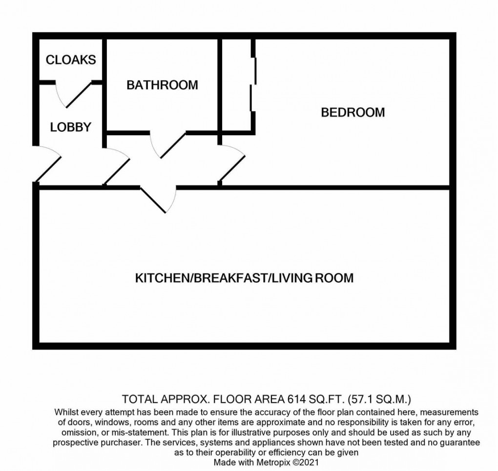 Floorplan for Main Street, Ponteland, Newcastle Upon Tyne, Northumberland