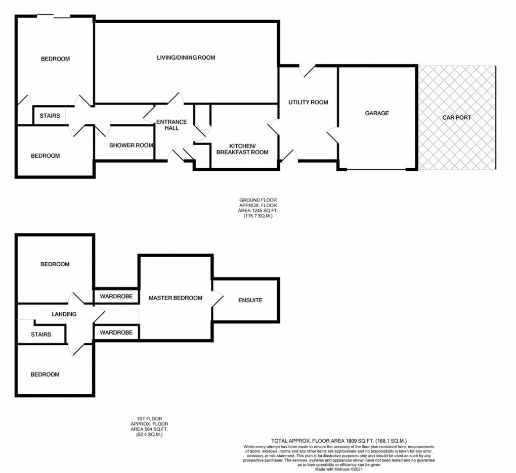 Floorplan for Edge Hill, Darras Hall, Newcastle upon Tyne, Northumberland