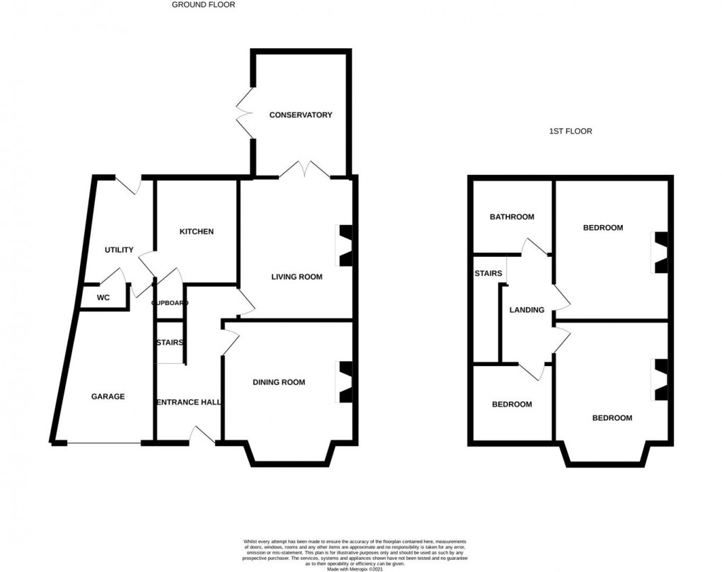 Floorplan for Middle Drive, Darras Hall, Newcastle Upon Tyne, Northumberland