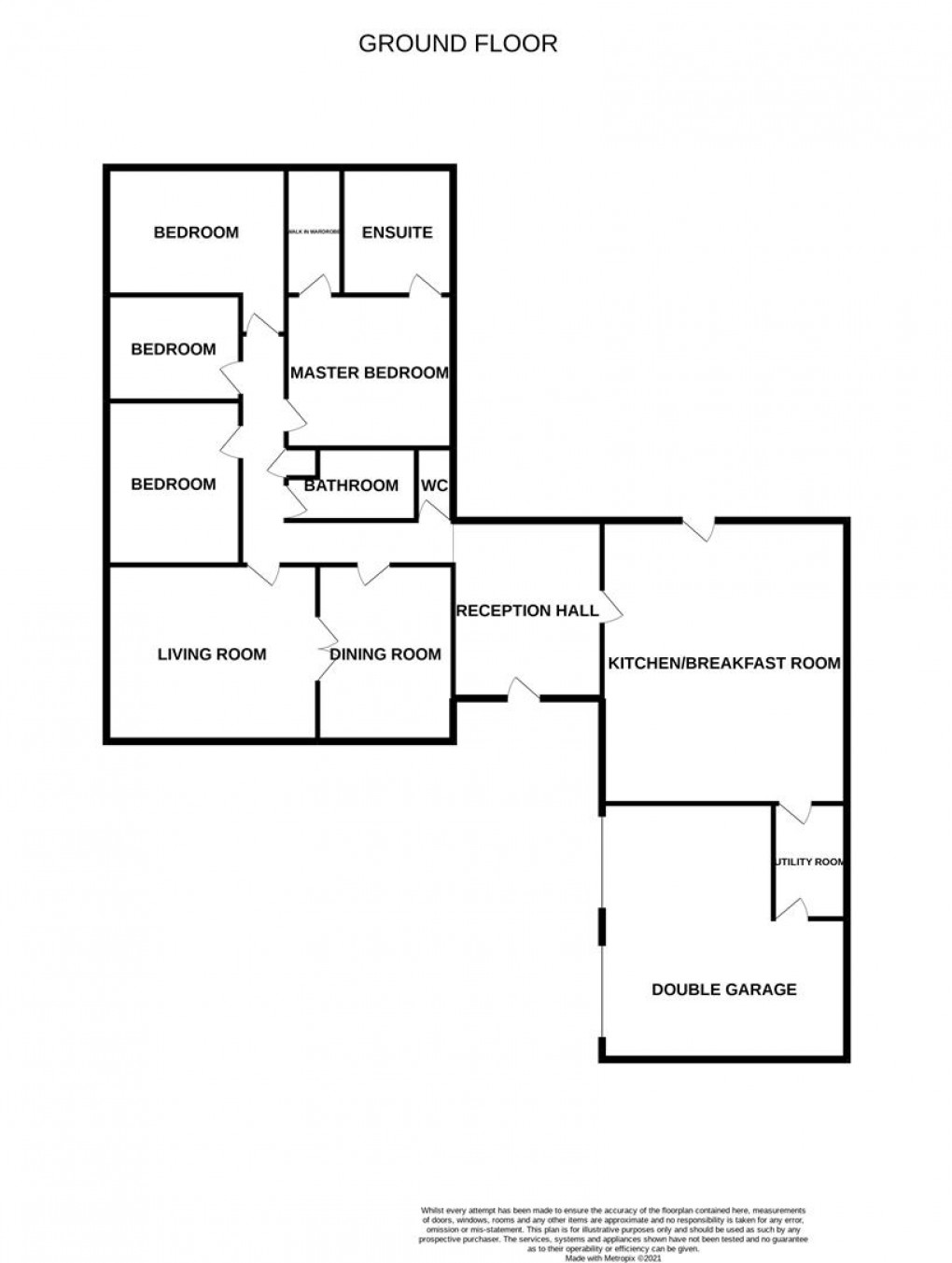 Floorplan for The Wynde, Darras Hall, Newcastle Upon Tyne, Northumberland