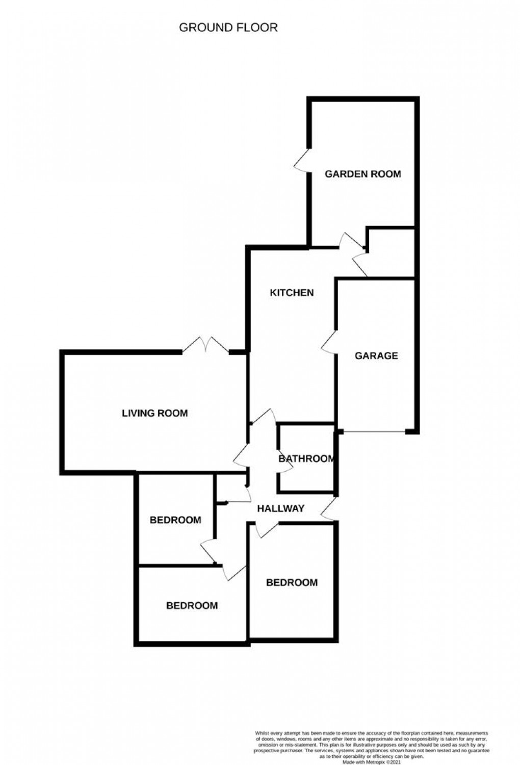 Floorplan for Ladybank, Chapel Park, Newcastle Upon Tyne