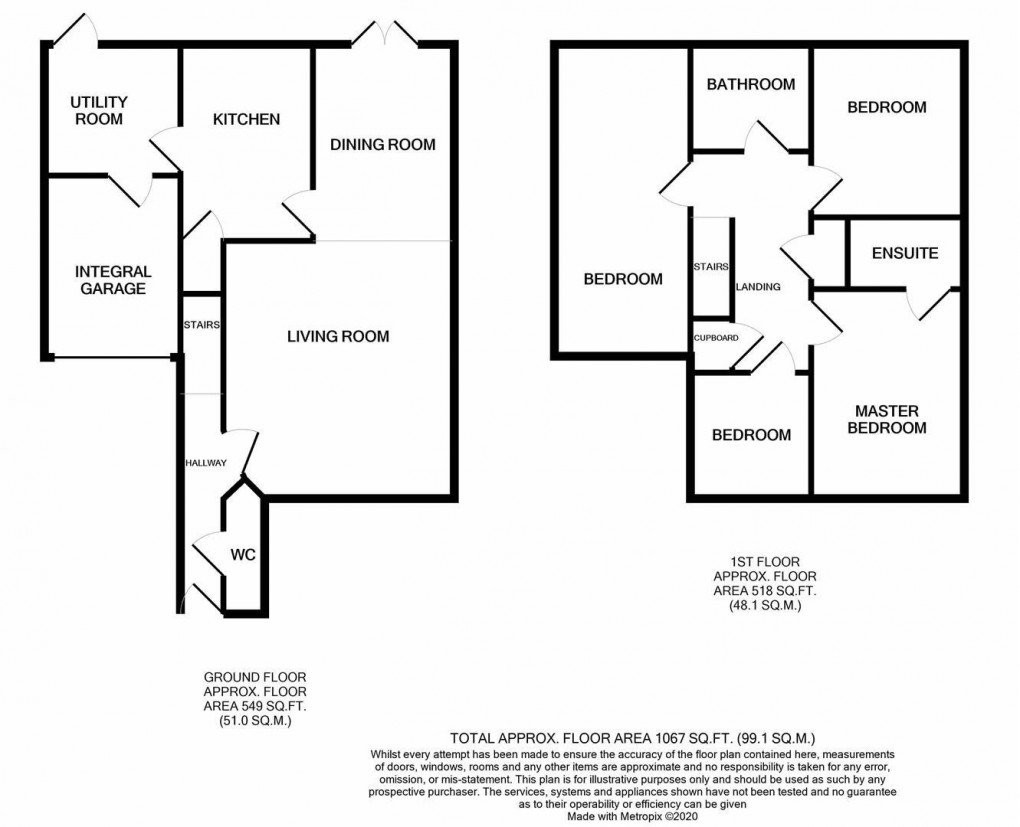 Floorplan for Ashcroft, Jameson Fields, Ponteland, Newcastle Upon Tyne, Northumberland