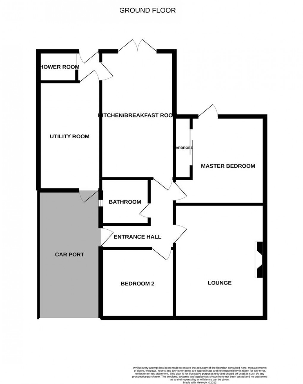 Floorplan for Antonine Walk, Heddon-On-The-Wall, Newcastle Upon Tyne, Northumberland