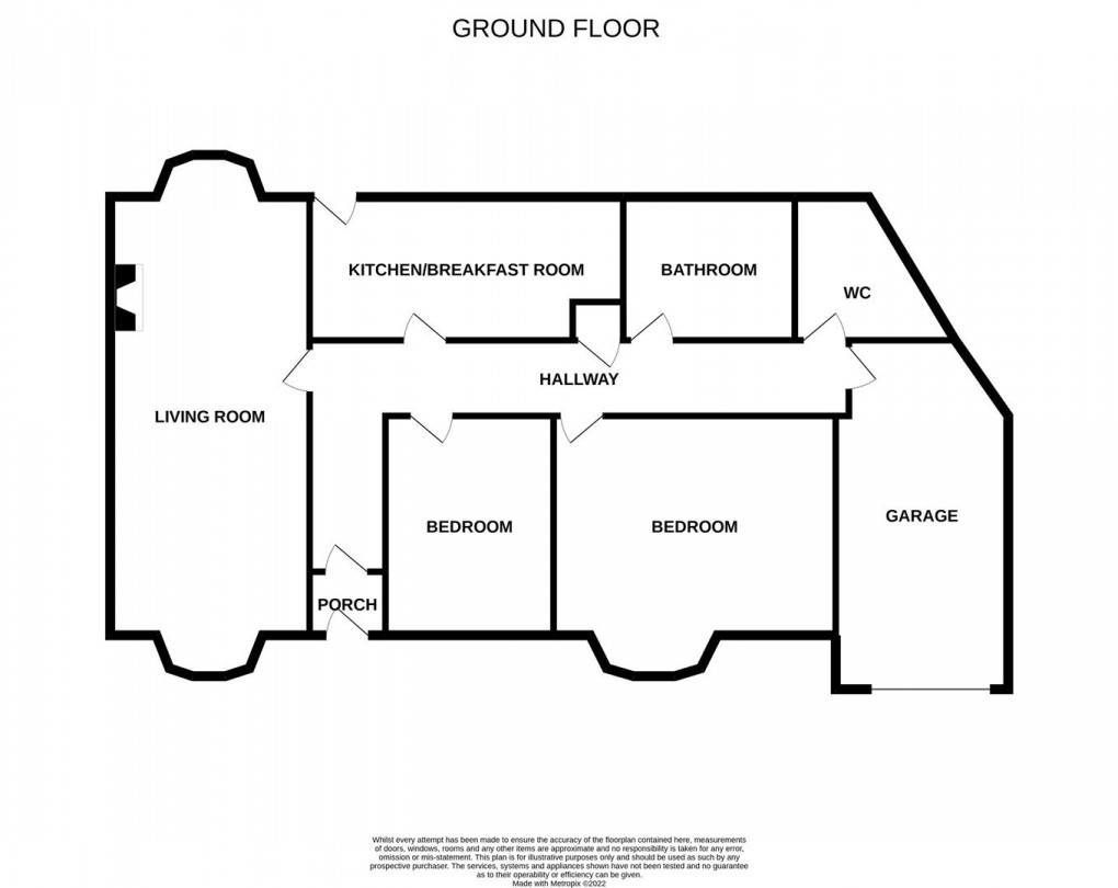 Floorplan for Green Lane, Woolsington, Newcastle Upon Tyne