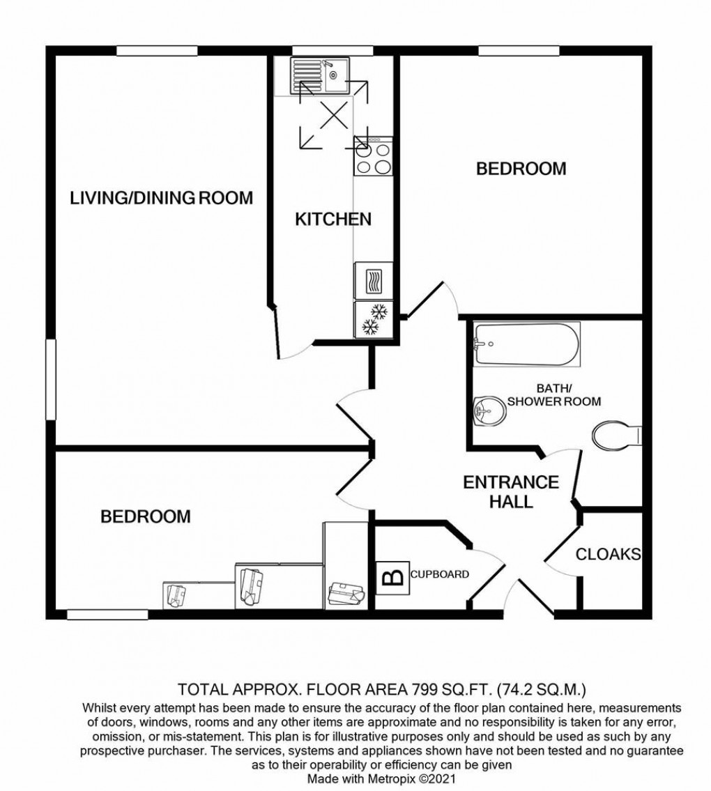 Floorplan for North Road, Ponteland, Newcastle Upon Tyne, Northumberland