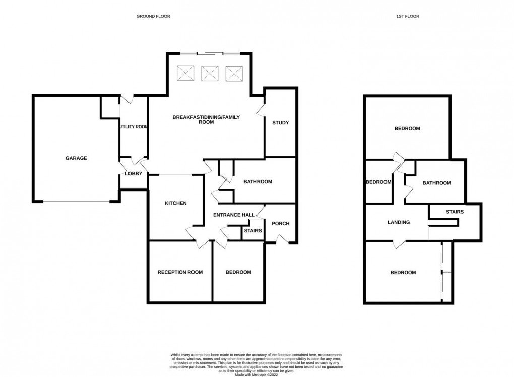 Floorplan for Whinfell Road, Darras Hall, Ponteland, Newcastle Upon Tyne, Northumberland