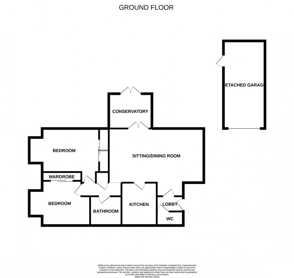 Floorplan for Old Station Court, Ponteland,