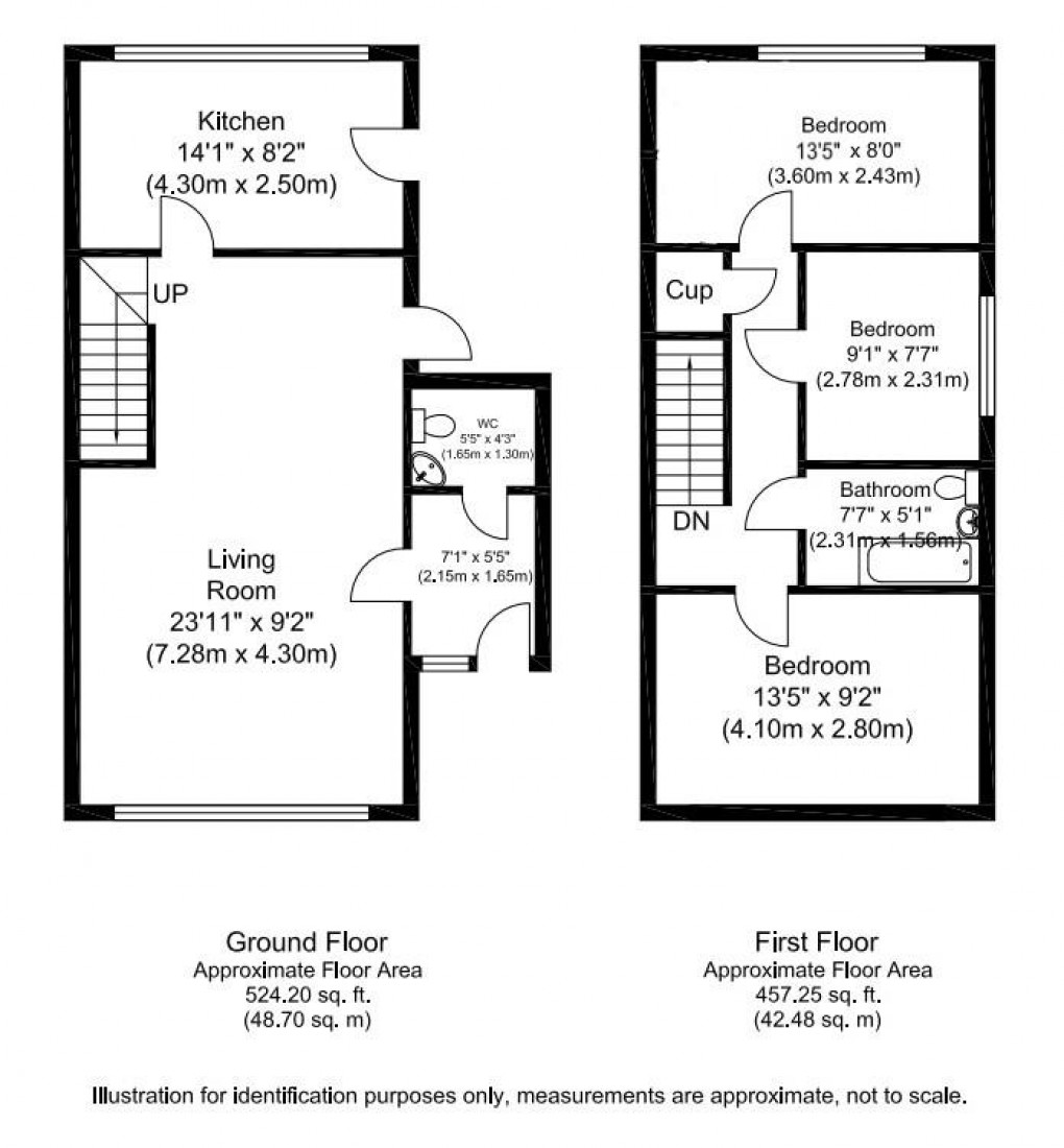 Floorplan for Dunsgreen, Ponteland, Newcastle upon Tyne, Northumberland