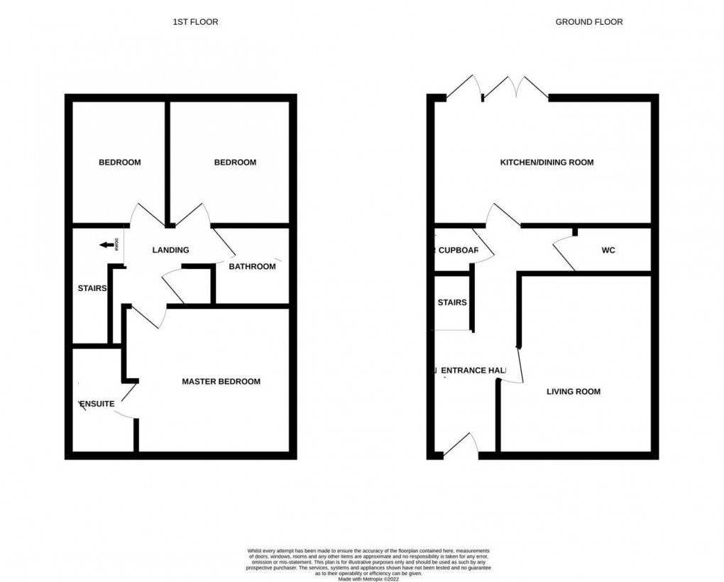 Floorplan for Rudchester Close, Throckley, Newcastle Upon Tyne