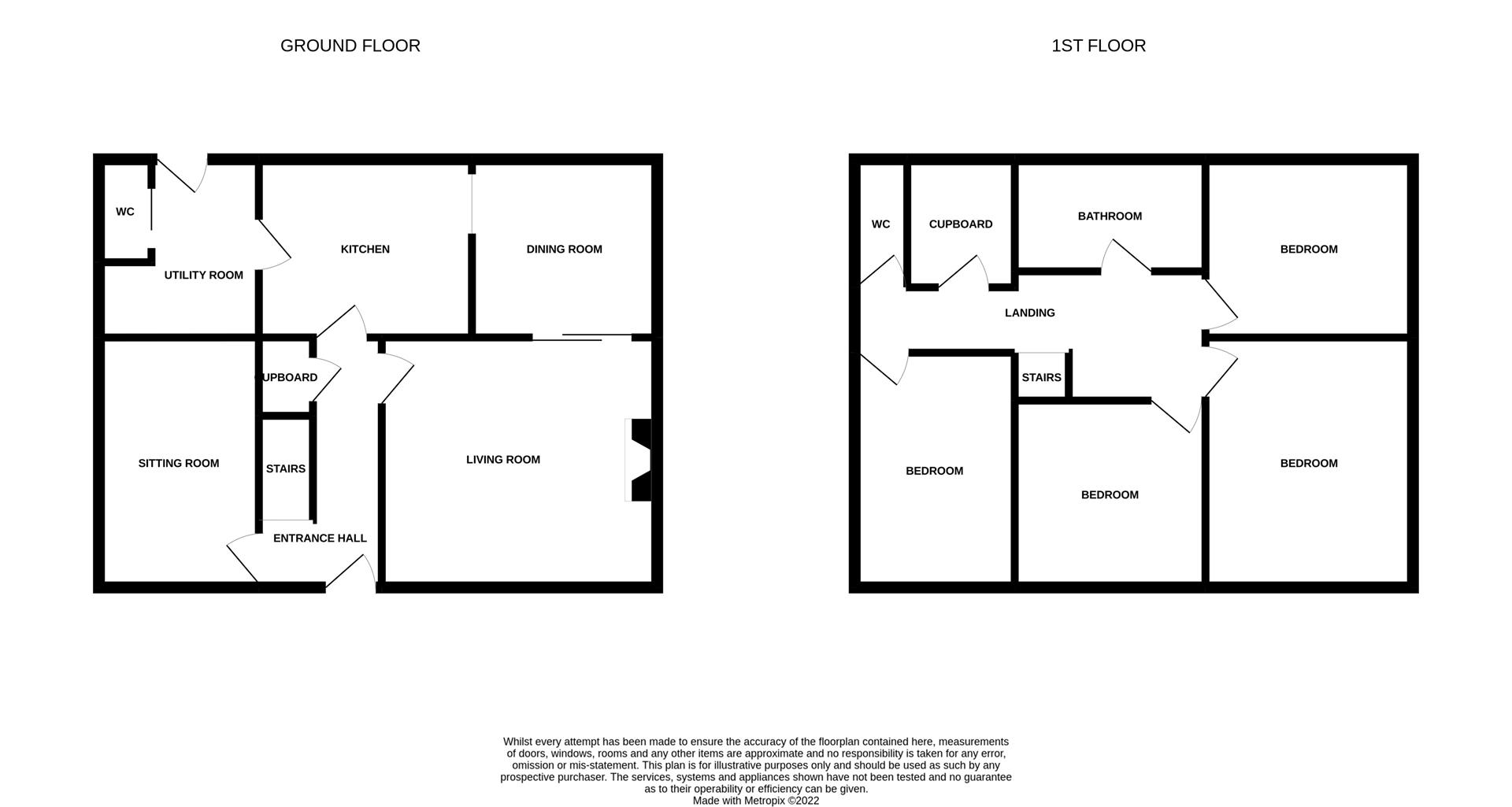 Floorplans For Marius Avenue, Heddon-On-The-Wall, Newcastle Upon Tyne, Northumberland