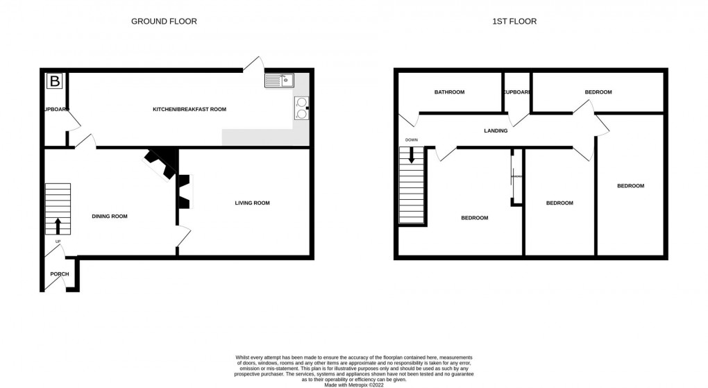 Floorplan for Kirkwhelpington, Newcastle Upon Tyne