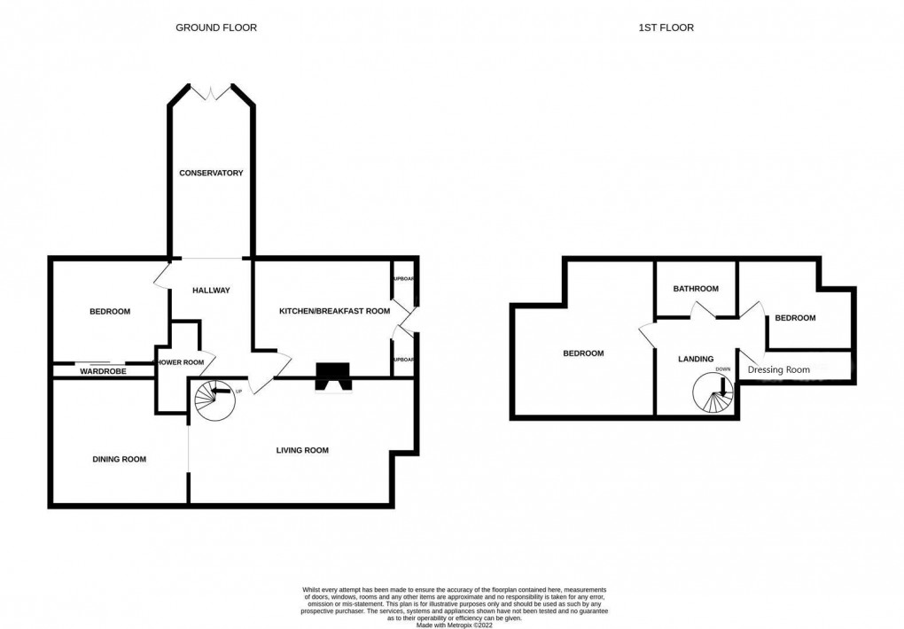 Floorplan for The Rise, Darras Hall, Newcastle Upon Tyne, Northumberland