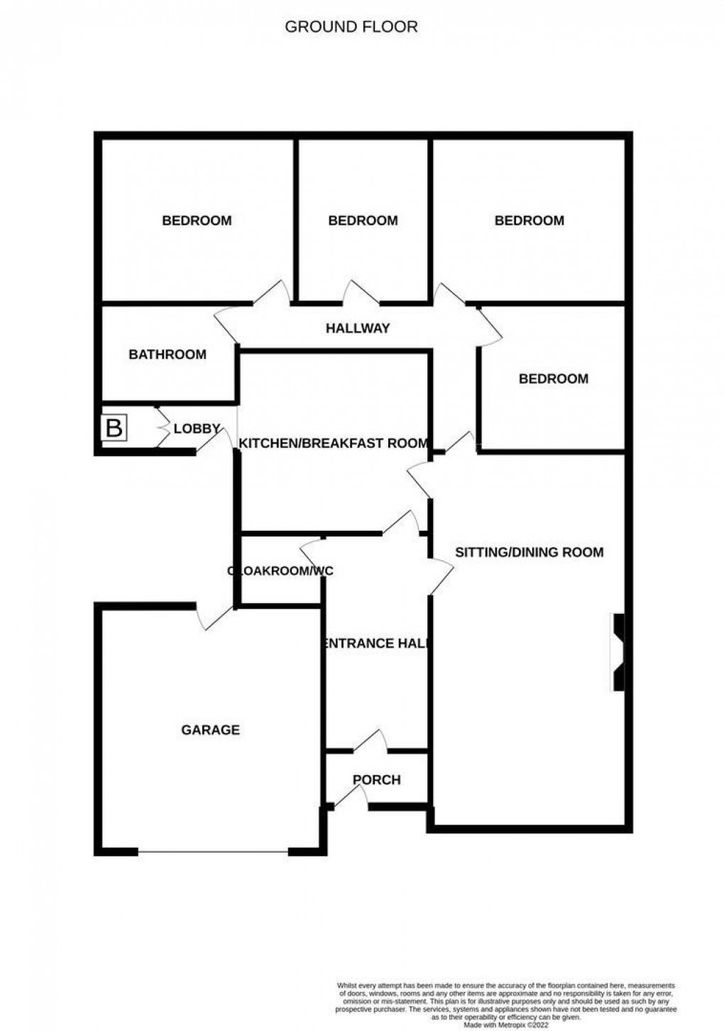 Floorplan for Edge Hill, Darras Hall, Newcastle Upon Tyne, Northumberland