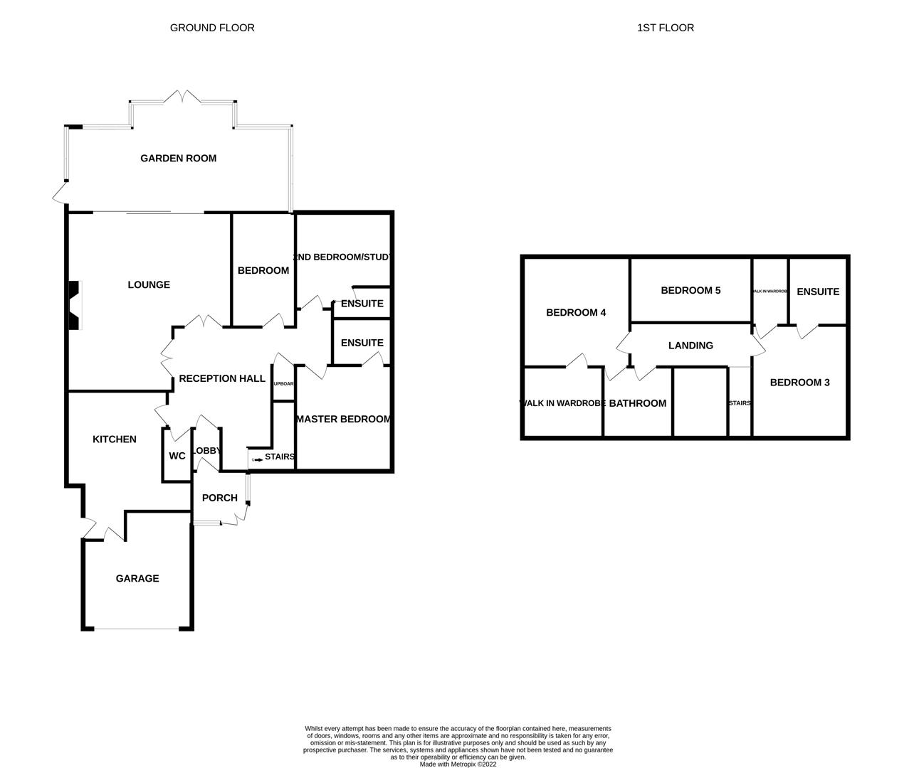 Floorplans For Lynwood Close, Darras Hall, Newcastle Upon Tyne, Northumberland