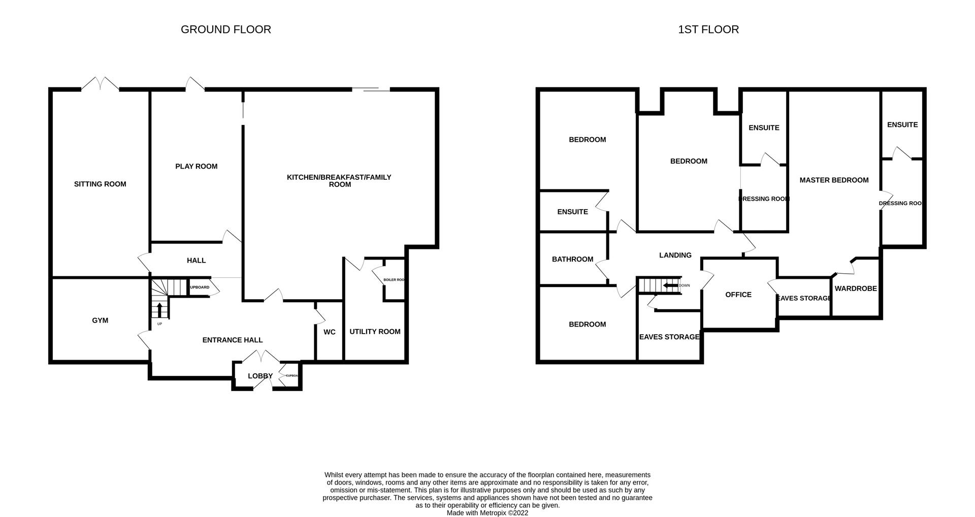 Floorplans For Sycamore Avenue, Darras Hall, Newcastle Upon Tyne, Northumberland