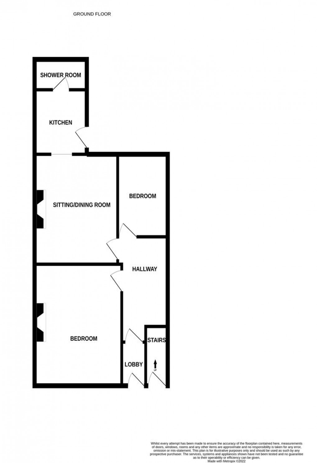 Floorplan for Salters Road, Gosforth, Newcastle Upon Tyne