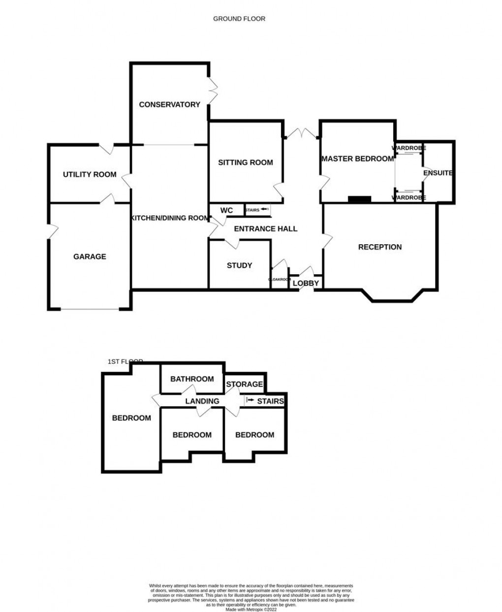 Floorplan for Edge Hill, Darras Hall, Newcastle Upon Tyne, Northumberland