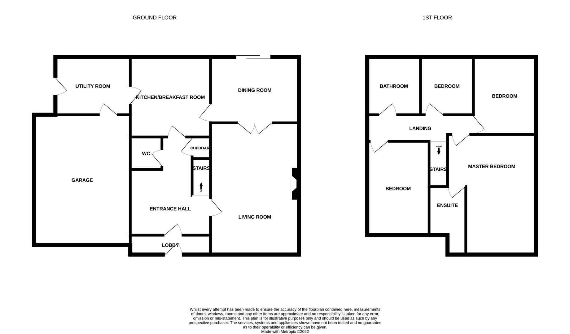 Floorplans For Paddock Hill, Ponteland, Newcastle Upon Tyne, Northumberland