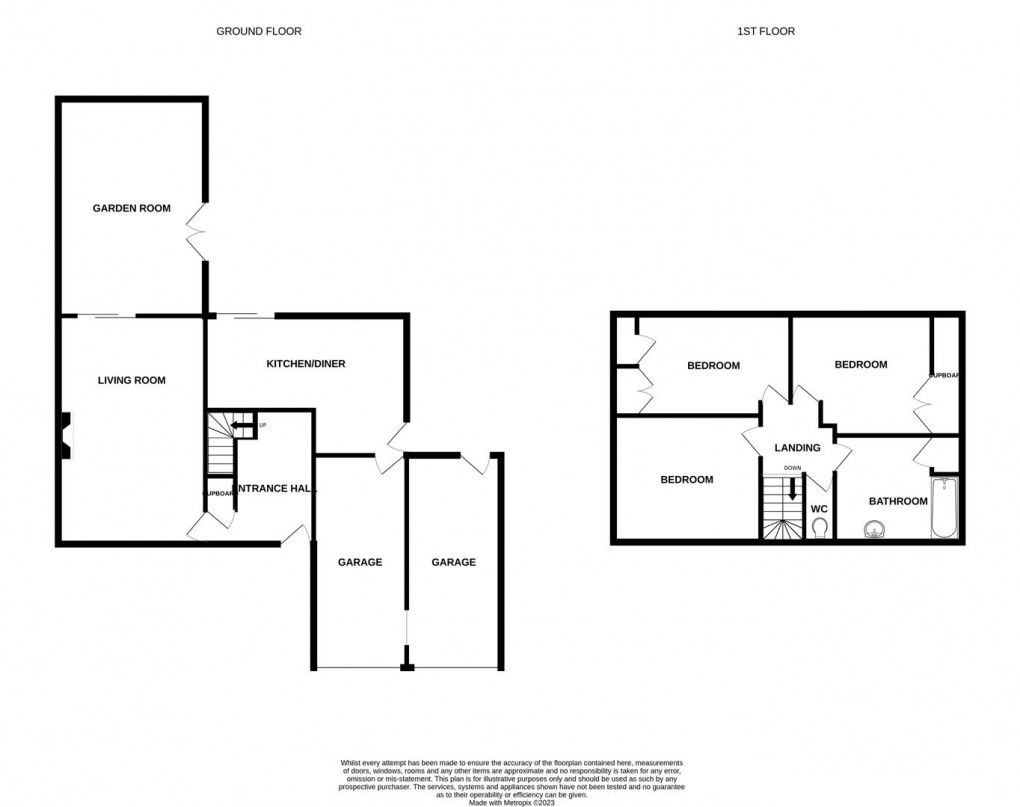 Floorplan for Middle Drive, Darras Hall, Newcastle Upon Tyne, Northumberland
