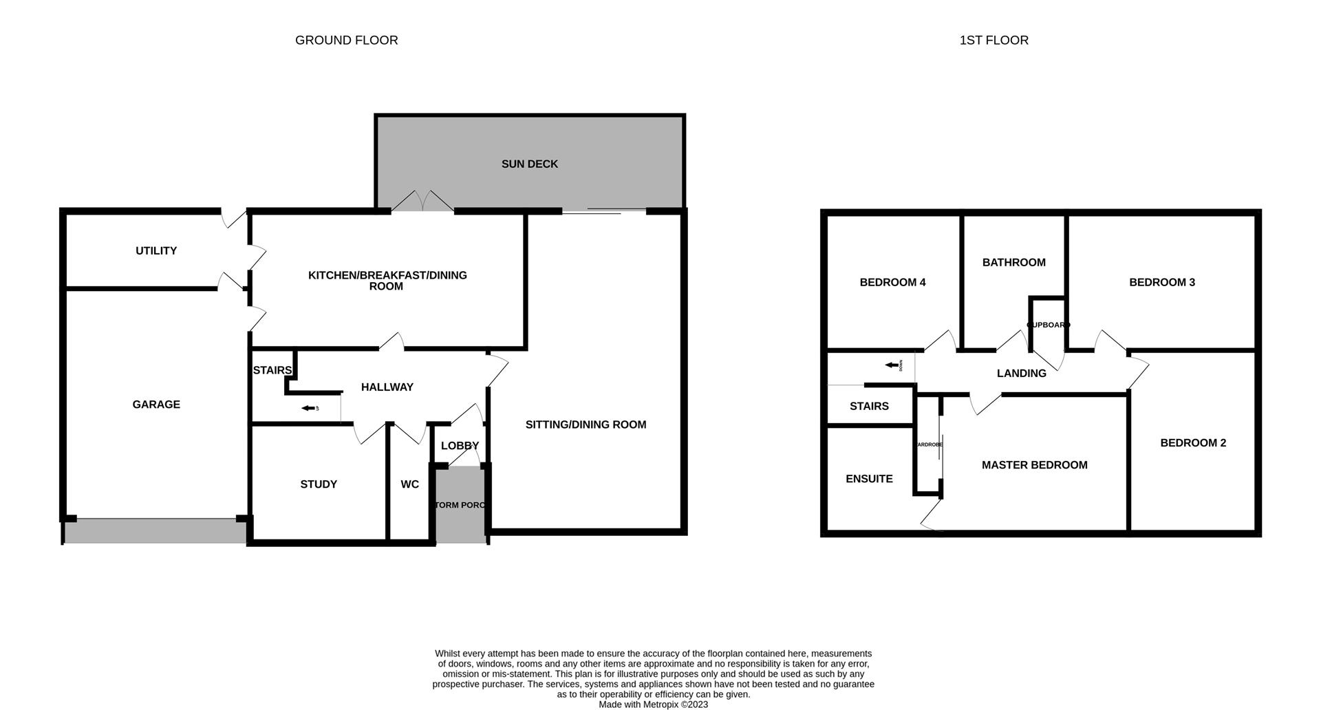 Floorplans For Hadrian Court, Ponteland, Newcastle Upon Tyne