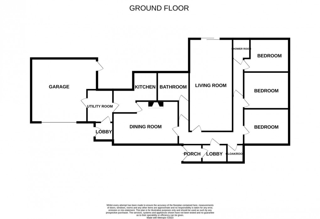 Floorplan for Edge Hill, Darras Hall, Ponteland