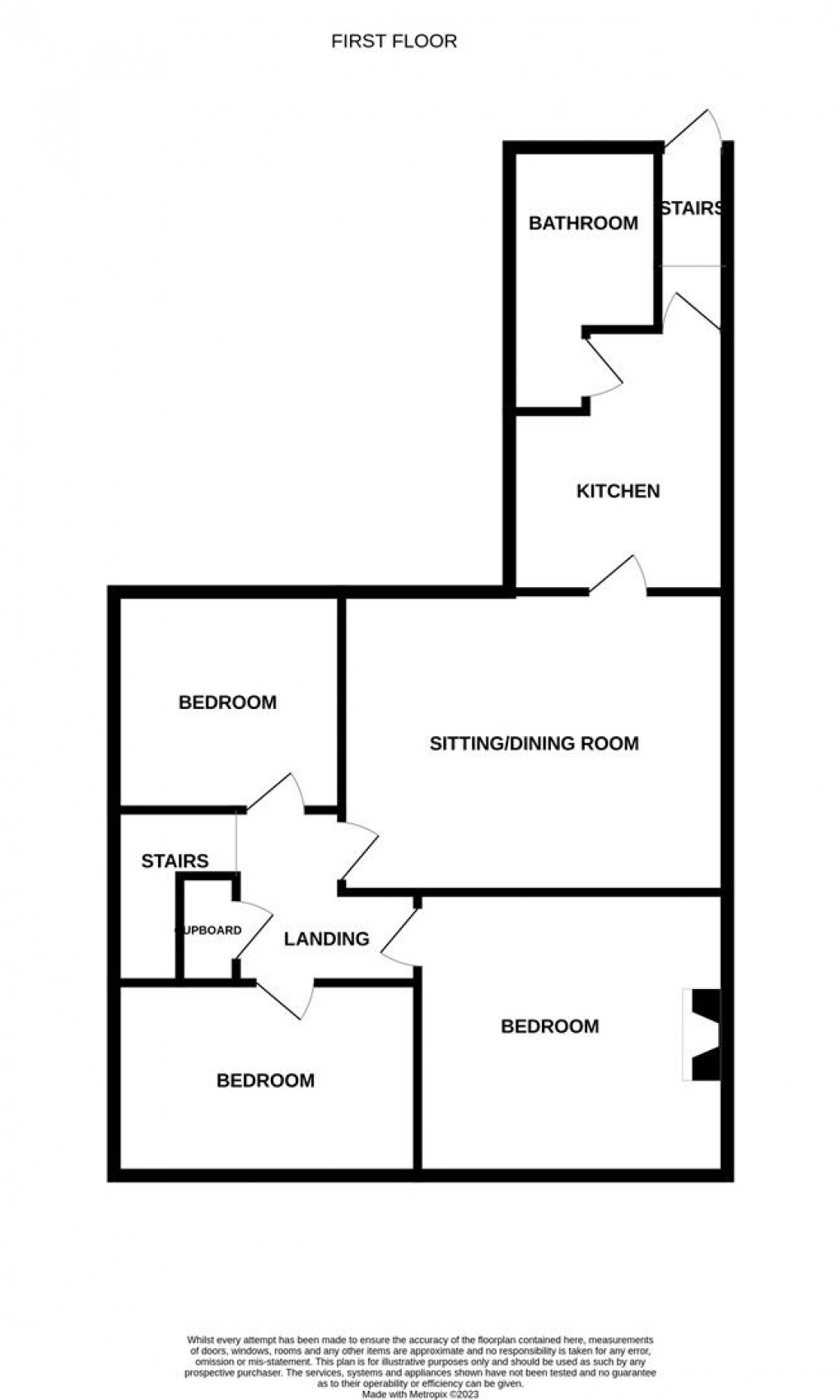 Floorplan for Biddlestone Road, Heaton, Newcastle Upon Tyne