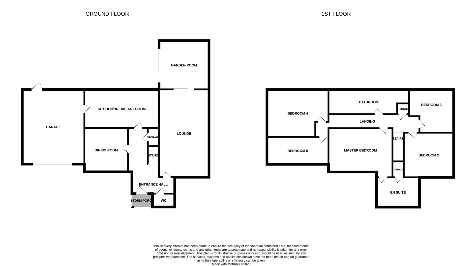 Floorplans For Rivermede, Ponteland, Newcastle Upon Tyne, Norrthumberland