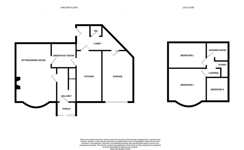 Floorplan for Harrow Gardens, Wideopen, Newcastle Upon Tyne