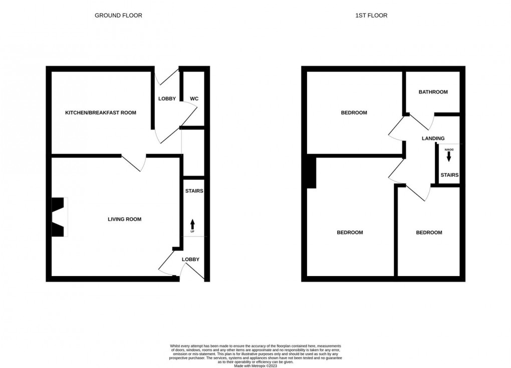 Floorplan for Plessey Terrace, High Heaton, Newcastle Upon Tyne