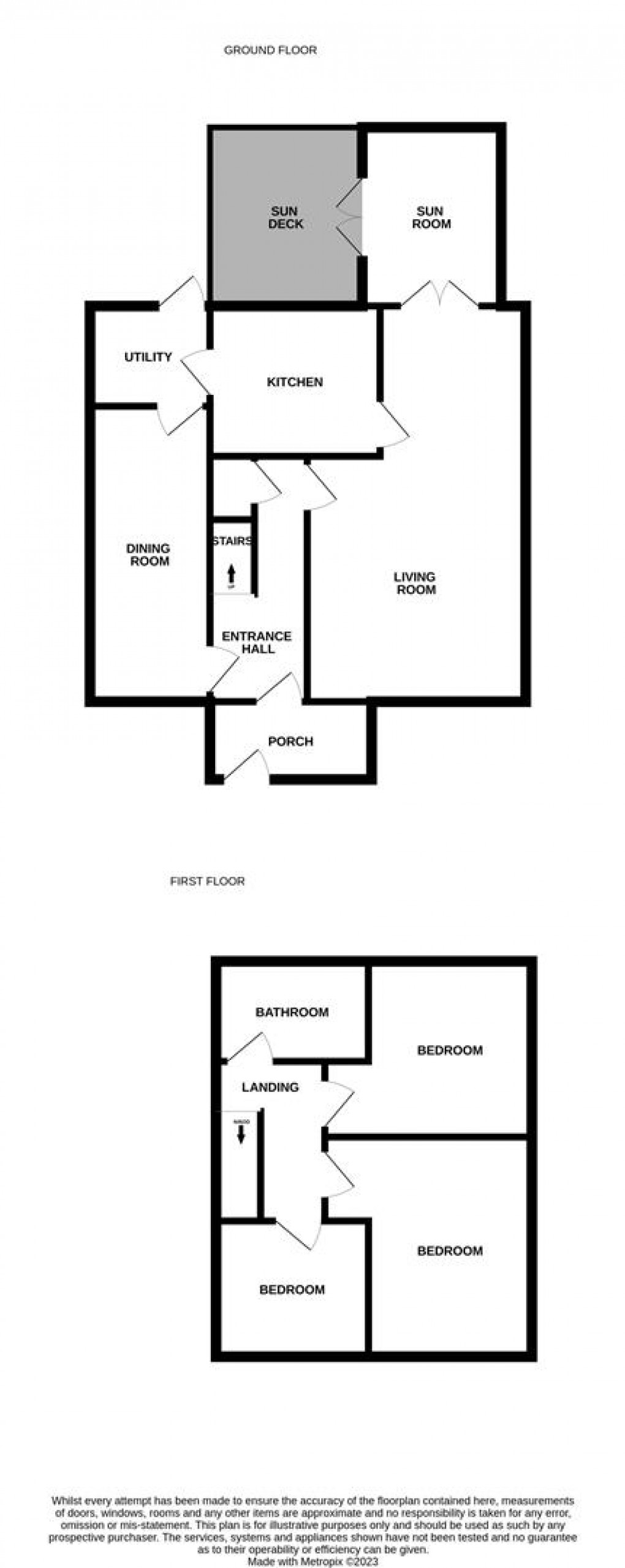 Floorplan for Hamsterley Crescent, West Denton Park, Newcastle Upon Tyne