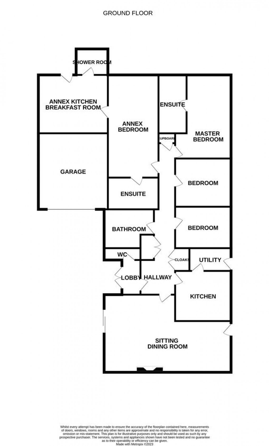 Floorplan for Crossfell, Darras Hall, Newcastle Upon Tyne