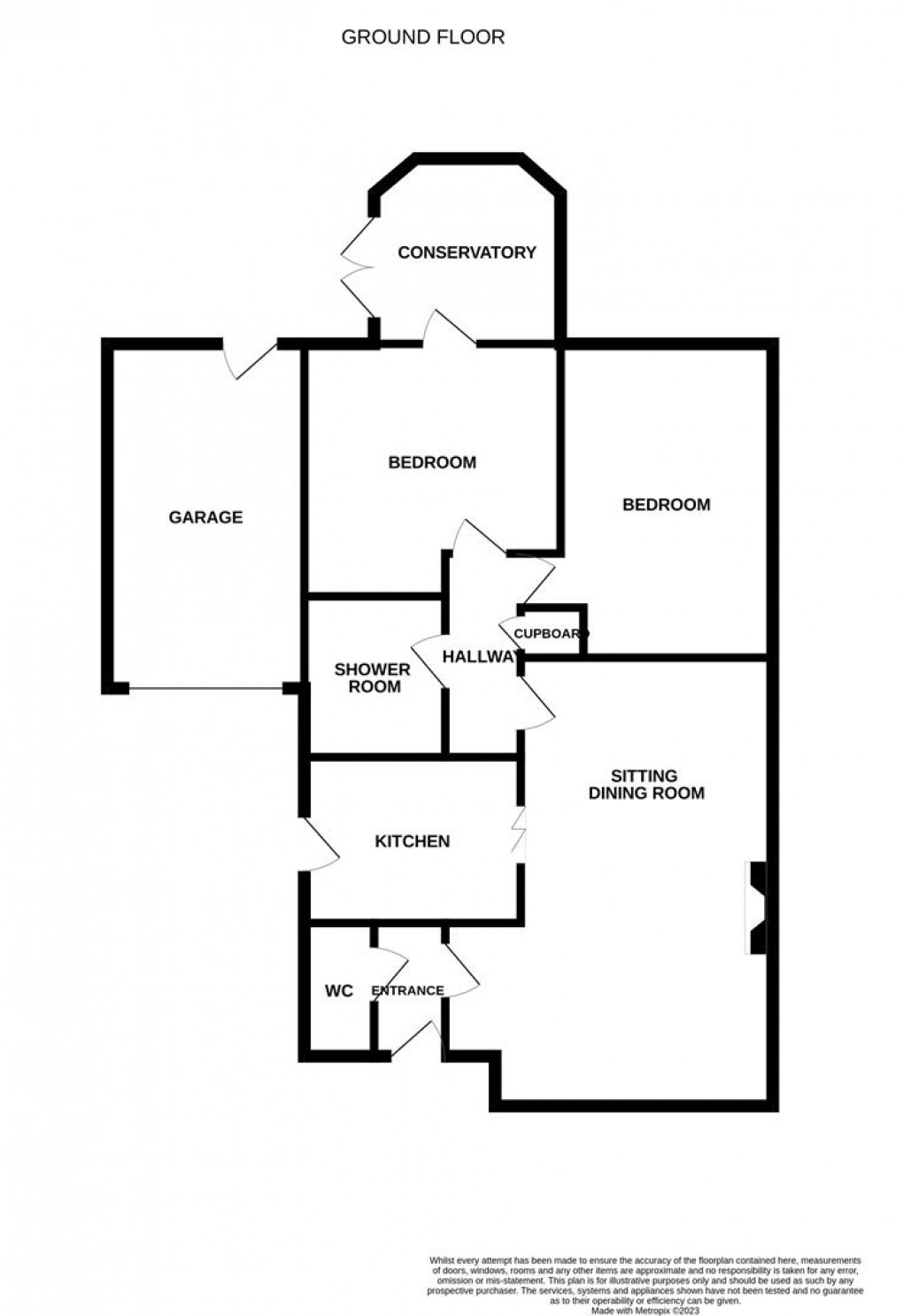 Floorplan for Old Station Court, Darras Hall, Ponteland, Newcastle Upon Tyne