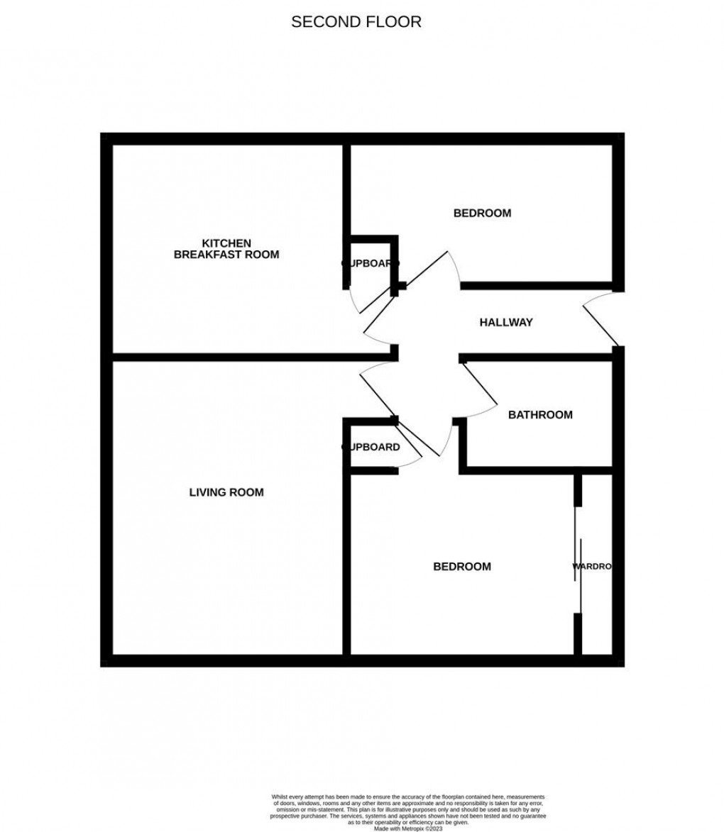 Floorplan for Park View Court, West Moor, Newcastle Upon Tyne